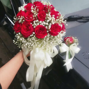 hoa cưới cầm tay