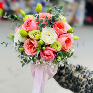 hoa cưới cầm tay