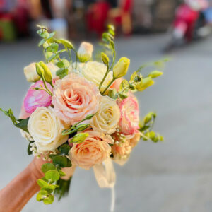 hoa cưới cầm tay