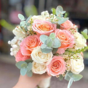 hoa cưới cầm tay