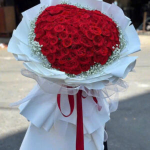 hoa sinh nhật trái tim