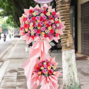 kệ hoa chúc mừng