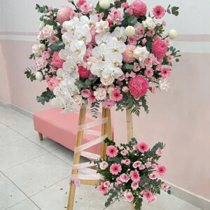 kệ hoa chúc mừng